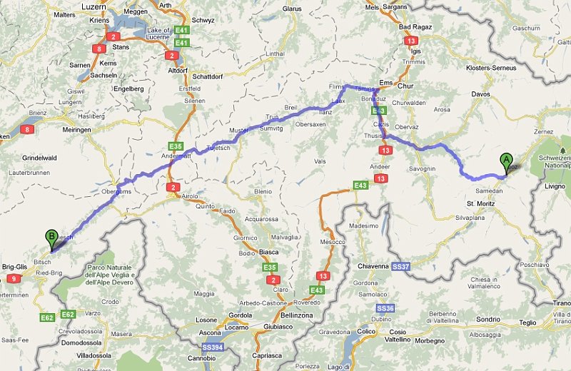 4den_MADULAIN-BRIG_230km.jpg - podrobná mapa: http://maps.google.com/maps?f=d&source=s_d&saddr=Nezn%C3%A1m%C3%A1+silnice&daddr=Silnice+19&hl=cs&geocode=FR_fxgIdiKyXAA%3BFdOUwwIdHFl7AA&mra=dme&mrcr=0&mrsp=1&sz=15&dirflg=t&sll=46.370266,8.08465&sspn=0.019188,0.042272&ie=UTF8&ll=46.600393,9.162598&spn=1.222862,3.751831&z=9
