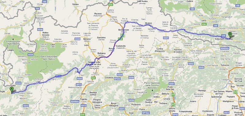 7den_APRICA-LEIFLING_320km.jpg - podrobná mapa: http://maps.google.com/maps?f=d&source=s_d&saddr=Aprica,+Italia&daddr=Dellach,+%C3%96sterreich&hl=cs&geocode=FTJAwAIdgeuaACkNldxuPLyDRzFwmKLZvJ7ilA%3BFTUAyAId-ZPHACmf_kzAcf95RzHAFuYtV5cABA&mra=ls&dirflg=t&sll=46.49457,9.119845&sspn=1.225247,2.705383&ie=UTF8&ll=46.471916,12.170105&spn=1.225758,2.705383&z=9